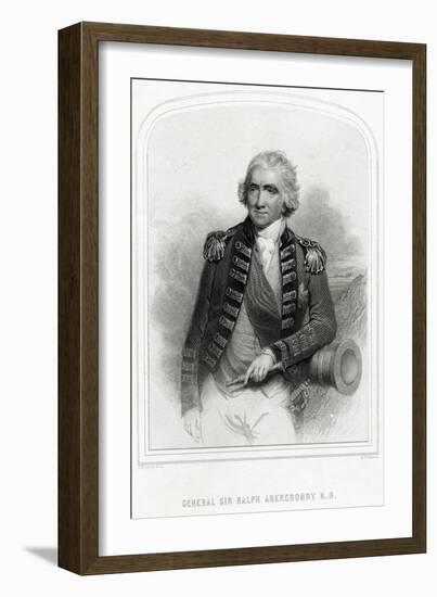 Ralph Abercromby (1734-180), Scottish Soldier-H Robinson-Framed Giclee Print