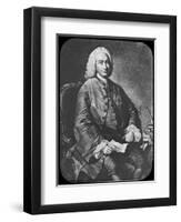 Ralph Allen, 18th Century British Entrepreneur and Philanthropist, 19th or Early 20th Century-Thomas Hudson-Framed Giclee Print