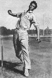 Brian Statham, Captain of Lancashire Cricket Club-Ralph Bruce-Giclee Print