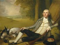 Reclining Hunter, 1783-84 (Oil on Canvas)-Ralph Earl-Framed Giclee Print