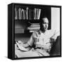 Ralph Ellison (1914-1994), Author of the Classic Novel, Invisible Man (1953), 1950-null-Framed Stretched Canvas