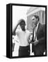 Ralph Featherstone of Sncc with Civil Rights Attorney, William Kunstler, Outside Federal Court-null-Framed Stretched Canvas