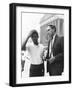 Ralph Featherstone of Sncc with Civil Rights Attorney, William Kunstler, Outside Federal Court-null-Framed Photo