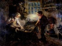 The Old Kitchen, 1893-Ralph Hedley-Giclee Print