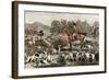 Ralph John Lambton and His Horse Undertaker and Hounds, Late 18th Century-Charles Turner-Framed Giclee Print