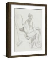 Ralph Partridge, 1921-Dora Carrington-Framed Giclee Print