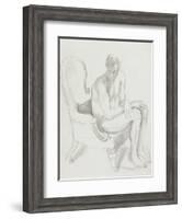 Ralph Partridge, 1921-Dora Carrington-Framed Giclee Print