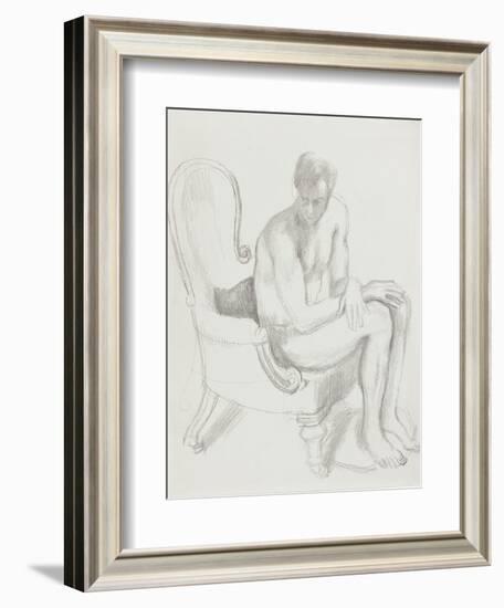 Ralph Partridge, 1921-Dora Carrington-Framed Giclee Print