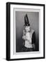 Ralph Steadman (b/w photo)-Ralph Steadman-Framed Giclee Print