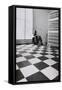 Ralph Steadman (b/w photo)-Ralph Steadman-Framed Stretched Canvas