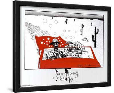 367257 Ralph Steadman Fear And Loathing Caricatures Art Print Poster Affiche 
