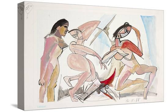 Stretched Canvas Print, , large