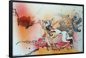 Ralph Steadman - Raging Bitch-null-Framed Poster