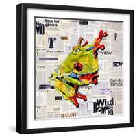 Ralph the Frog-James Grey-Framed Art Print