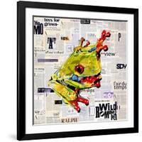 Ralph the Frog-James Grey-Framed Art Print