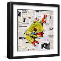 Ralph the Frog-James Grey-Framed Art Print