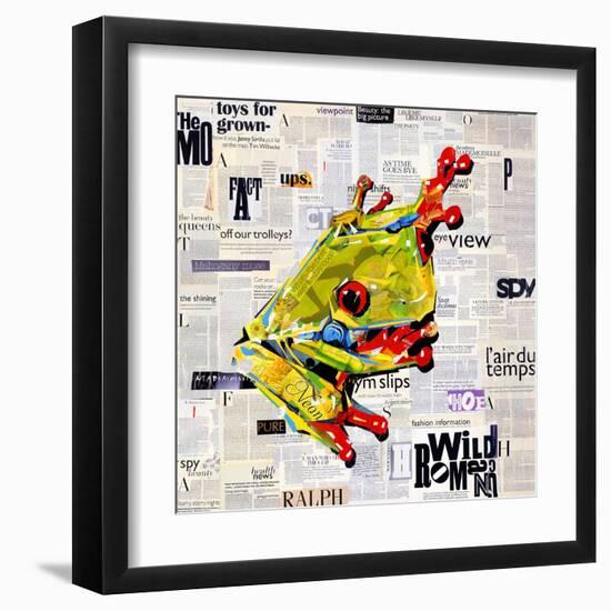 Ralph the Frog-James Grey-Framed Art Print