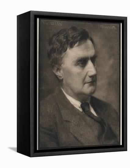 Ralph Vaughan Williams Composer-null-Framed Stretched Canvas