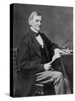 Ralph Waldo Emerson American Essayist and Poet-null-Stretched Canvas