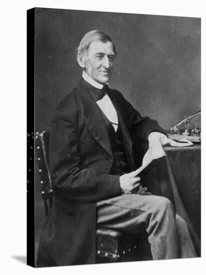 Ralph Waldo Emerson American Essayist and Poet-null-Stretched Canvas