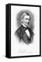 Ralph Waldo Emerson-Samuel Hollyer-Framed Stretched Canvas