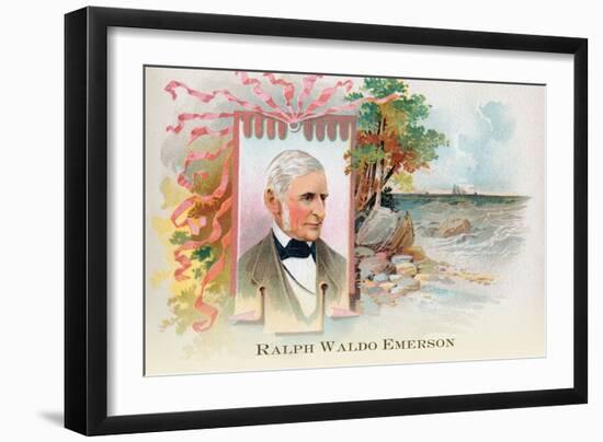 Ralph Waldo Emerson-null-Framed Art Print