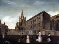 St Nicholas Church, Newcastle Upon Tyne, from the South East, C.1789-Ralph Waters II-Framed Giclee Print