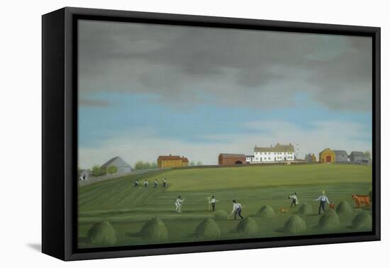 Ralph Wheelock's Farm, c.1822-Francis Alexander-Framed Stretched Canvas