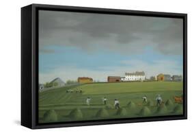 Ralph Wheelock's Farm, c.1822-Francis Alexander-Framed Stretched Canvas