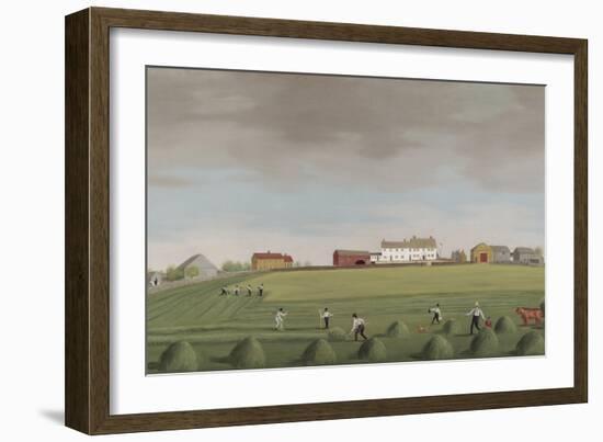 Ralph Wheelocks Farm, c.1822-Francis Alexander-Framed Giclee Print