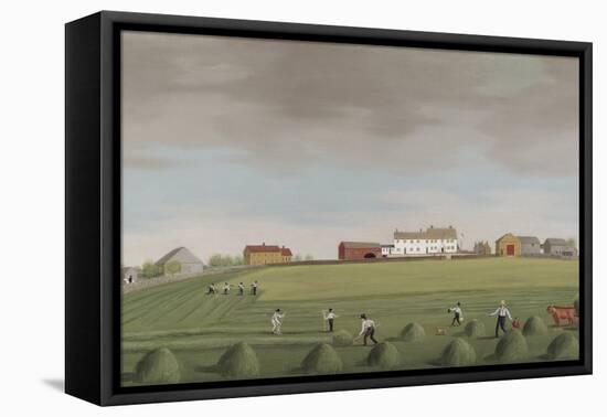Ralph Wheelocks Farm, c.1822-Francis Alexander-Framed Stretched Canvas