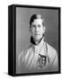 Ralph Works, Detroit Tigers, Baseball Photo - Detroit, MI-Lantern Press-Framed Stretched Canvas