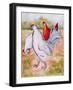 Ralphy, The Cockerel, 2005-Joan Thewsey-Framed Giclee Print