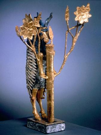  Ram Caught In A Thicket Sculpture Photographic Print AllPosters