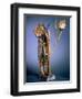 Ram Caught in a Thicket Sculpture-null-Framed Photographic Print