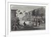 Ram-Fighting at the Persian Khan, Constantinople-null-Framed Giclee Print