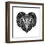 Ram Head Mesh-Lisa Kroll-Framed Art Print