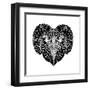 Ram Head Mesh-Lisa Kroll-Framed Art Print