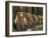 Ram-Headed Sphinxes of the Processional Avenue, at the Temple of Karnak, Thebes, Egypt-Richardson Rolf-Framed Photographic Print