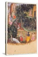 Rama and Lakshmana Meet Sugriva at Matanga's-null-Stretched Canvas