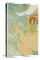 Rama and Sita Return to Ayodhya in the Vehicle Pushpaka-null-Stretched Canvas