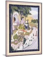 Rama and Sita with Lakshman, C. 1800-null-Mounted Giclee Print
