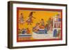 Rama Bends His Bow, C.1700-null-Framed Giclee Print