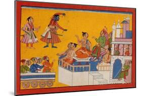 Rama Bends His Bow, C.1700-null-Mounted Giclee Print