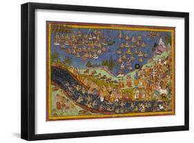 Rama Enters Heaven-null-Framed Giclee Print