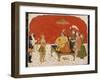 Rama's Court-null-Framed Art Print