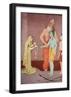 Rama's Marriage, 1913-K Venkatappa-Framed Giclee Print