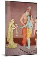 Rama's Marriage, 1913-K Venkatappa-Mounted Giclee Print