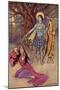 Rama Spurns the Demon Lover-Warwick Goble-Mounted Giclee Print