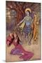 Rama Spurns the Demon Lover-Warwick Goble-Mounted Giclee Print